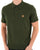 Gabicci Vintage Jackson Knit Polo Forest Green