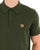 Gabicci Vintage Jackson Knit Polo Forest Green