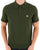 Gabicci Vintage Jackson Knit Polo Forest Green