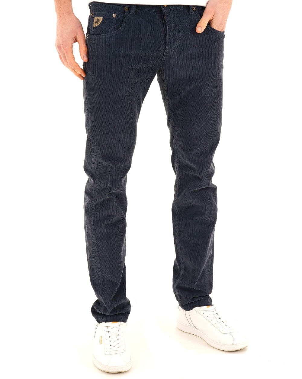 Lois Sierra Needle Cords New Washed Indigo