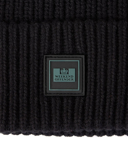 Weekend Offender Weekend Offender Kettama Beanie Schwarz