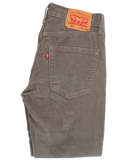 Levi's 511 Slim Fit Cordhose in Zinn
