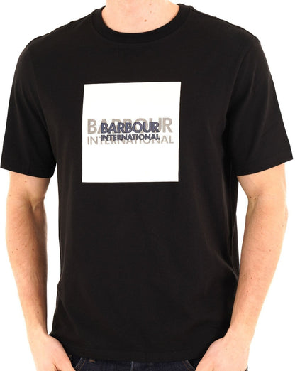 Barbour International Moakes Grafik-T-Shirt Schwarz