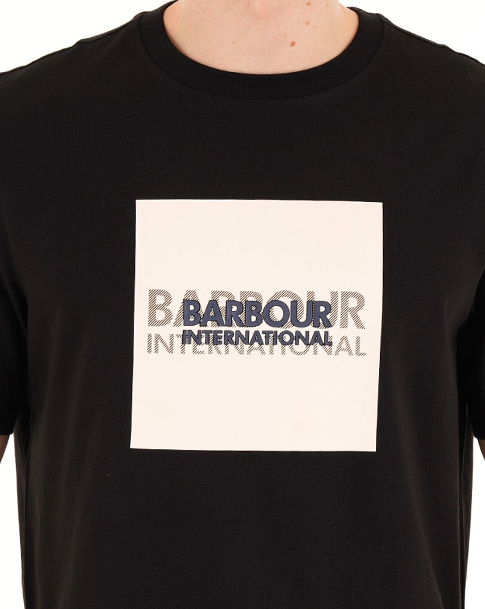Barbour International Moakes Grafik-T-Shirt Schwarz