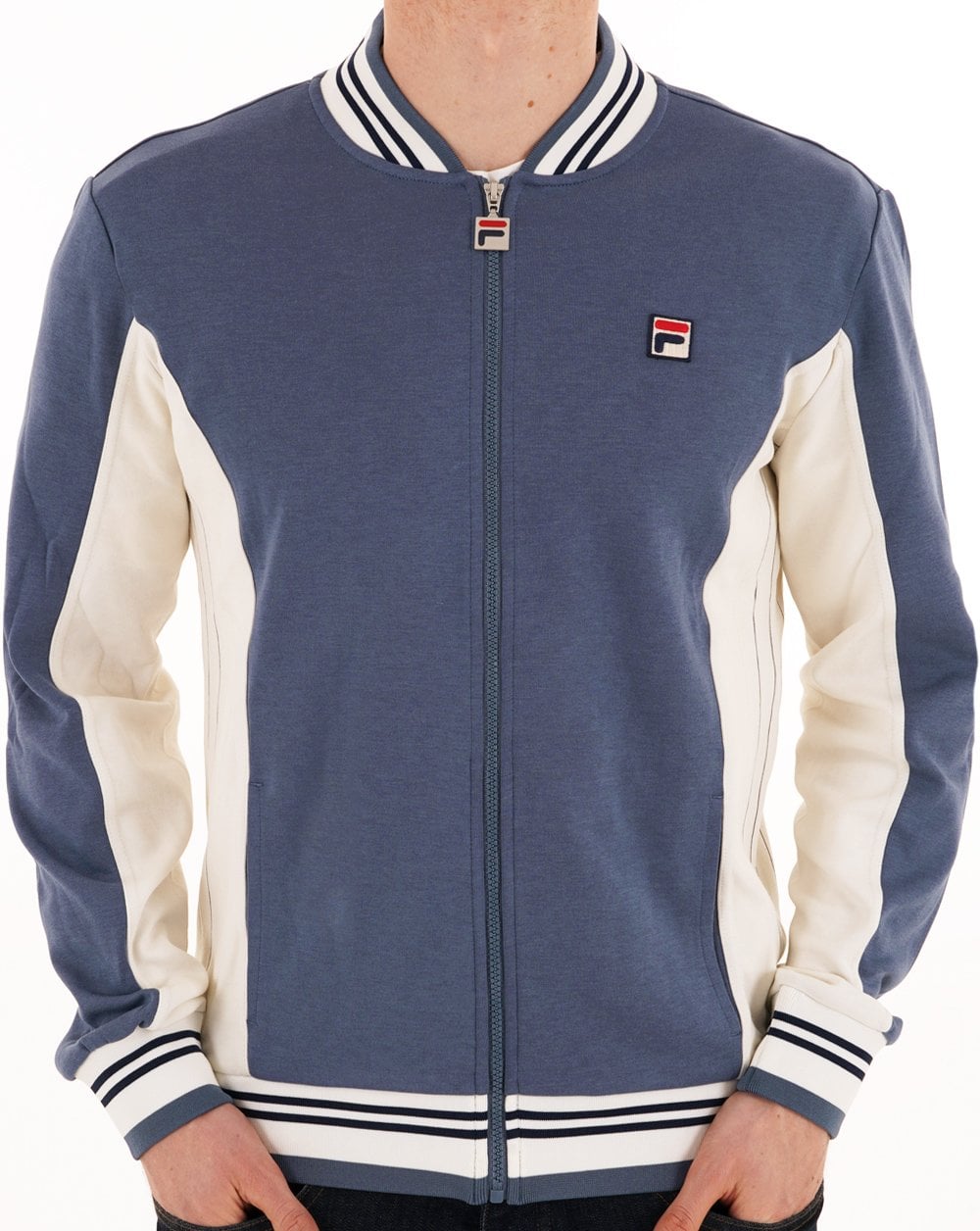 Fila Vintage Mk1 Settanta Track Top Indigo – Gardenia