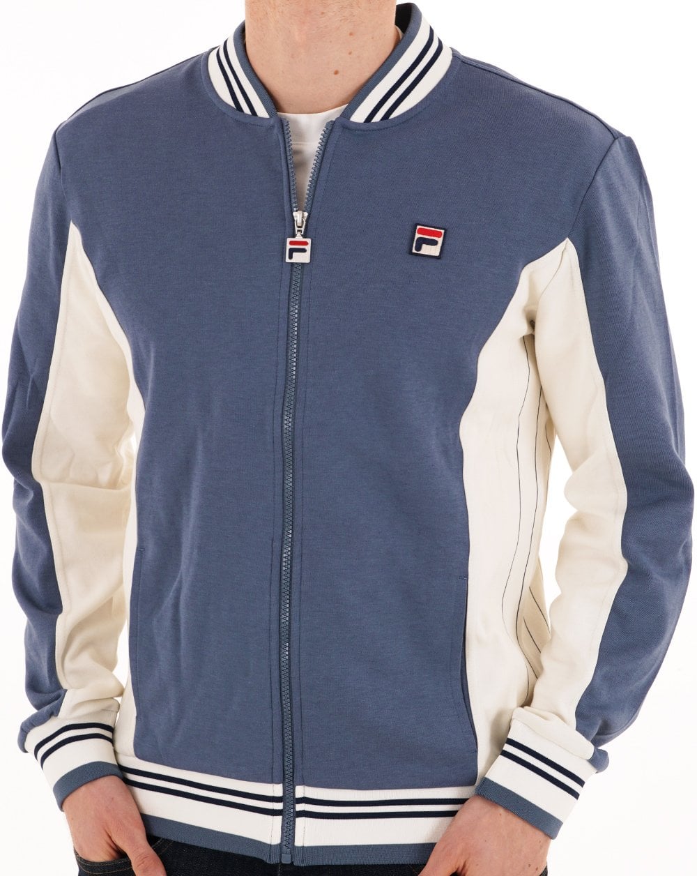 Fila Vintage Mk1 Settanta Track Top Indigo – Gardenia
