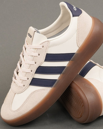 Adidas Barreda Lux Sneaker Off White Navy Leder