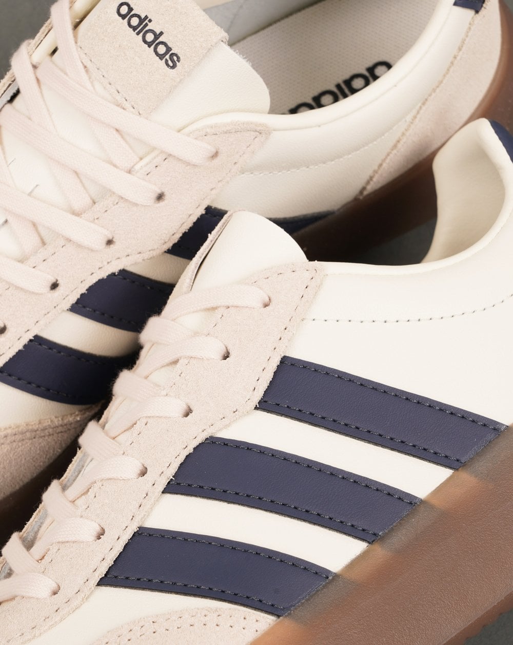 Adidas Barreda Lux Sneaker Off White Navy Leder
