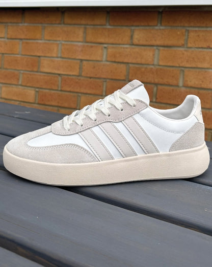 Adidas Barreda Lux Sneaker, Kreideweiß, Leder