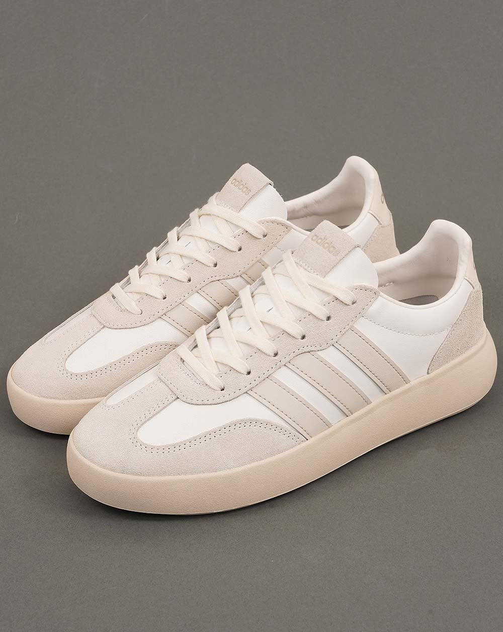Adidas Barreda Lux Sneaker, Kreideweiß, Leder