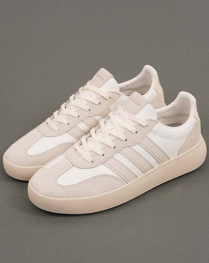 Adidas Barreda Lux Sneaker, Kreideweiß, Leder