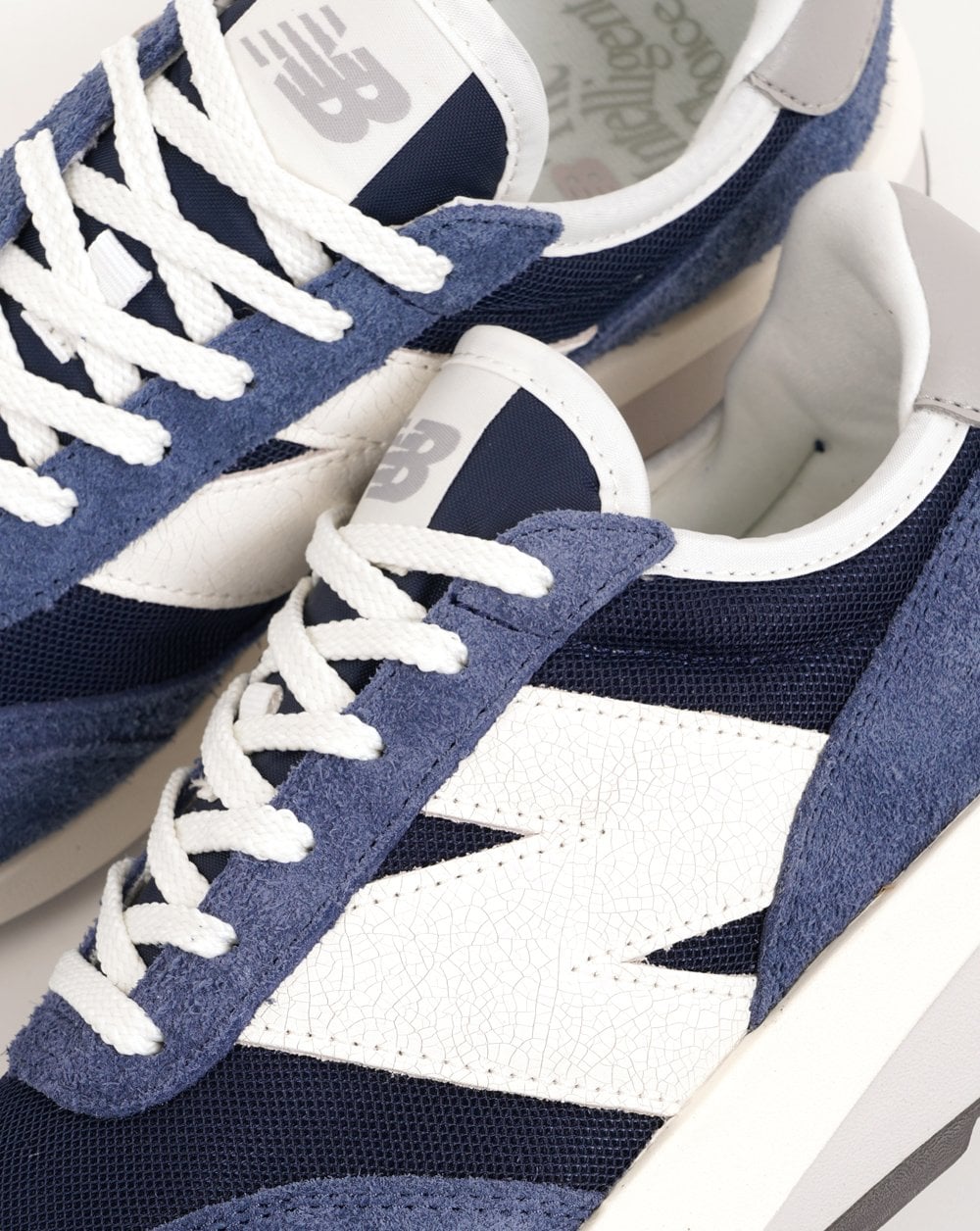 New Balance 370 Sneaker Navy/Sea Salt