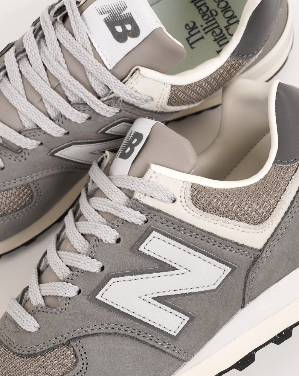 New Balance 574 Sneaker Schiefergrau/Castlerock