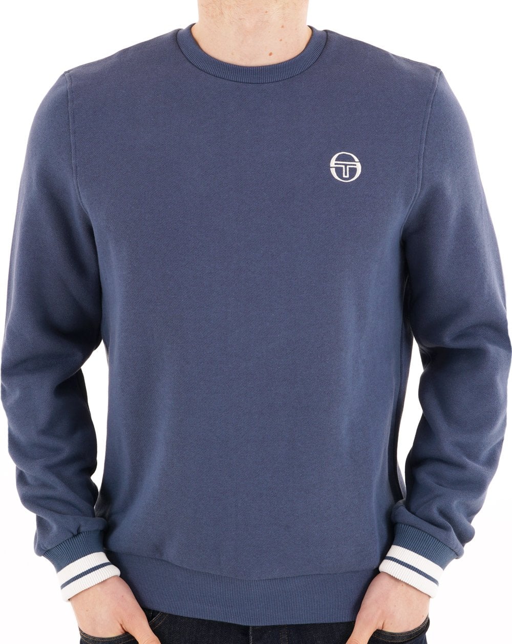 Sergio Tacchini Logo Sweat Vintage Indigo