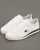Lacoste Club Low Leather Trainers White/Off White