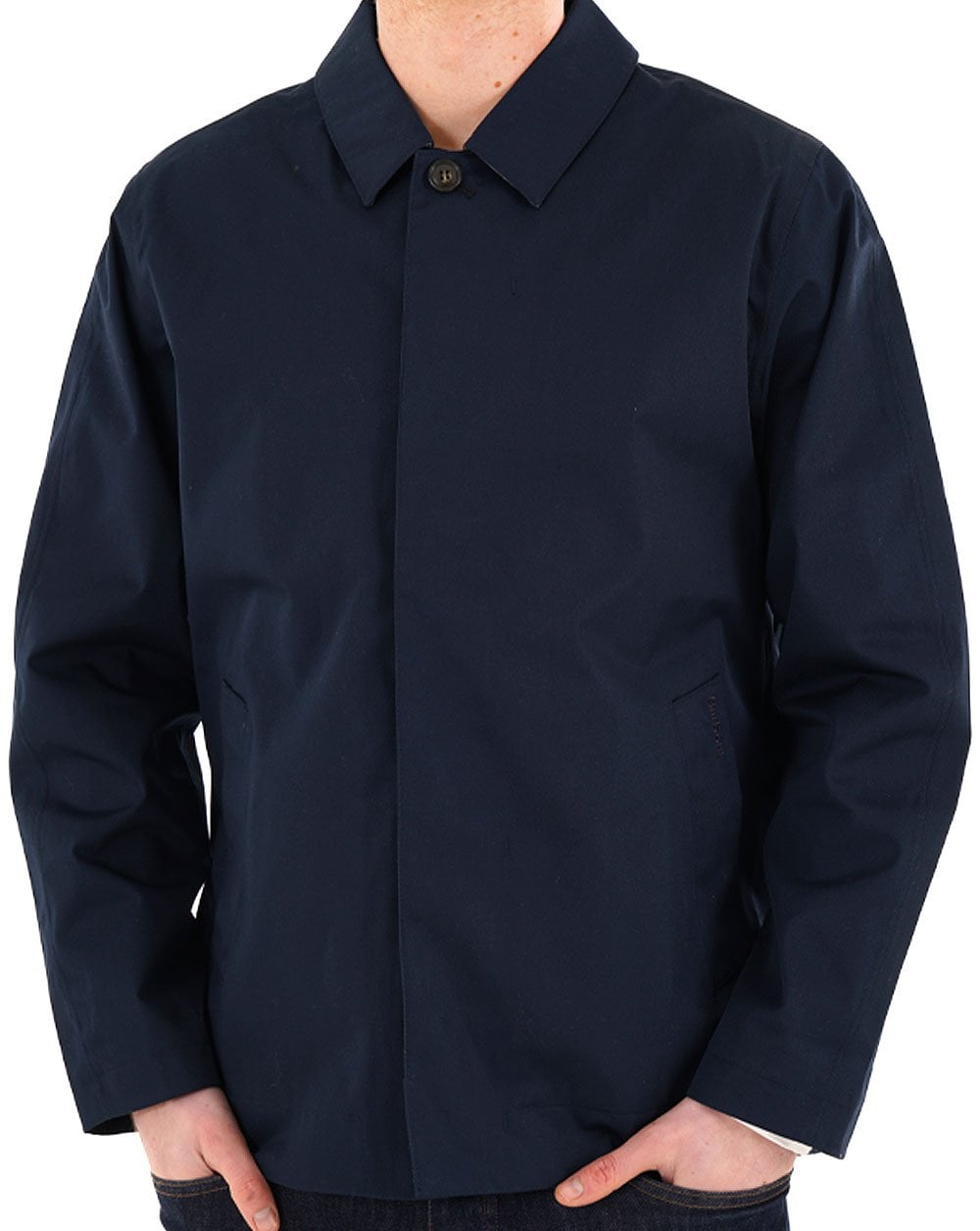 Barbour Short Rokig Wasserdichte Jacke Marineblau/Highland Loch
