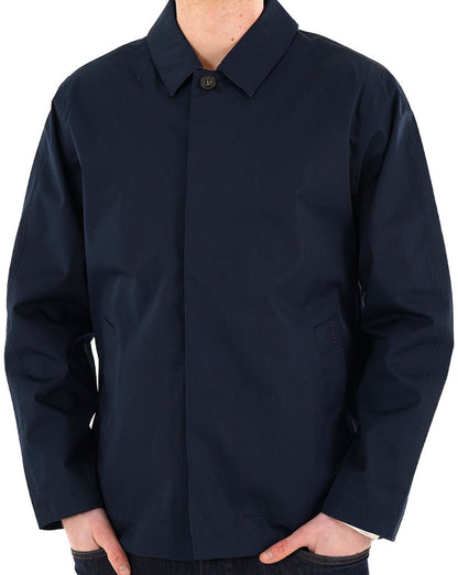 Barbour Short Rokig Wasserdichte Jacke Marineblau/Highland Loch