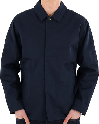 Barbour Short Rokig Wasserdichte Jacke Marineblau/Highland Loch