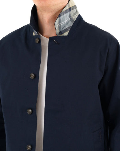 Barbour Short Rokig Wasserdichte Jacke Marineblau/Highland Loch
