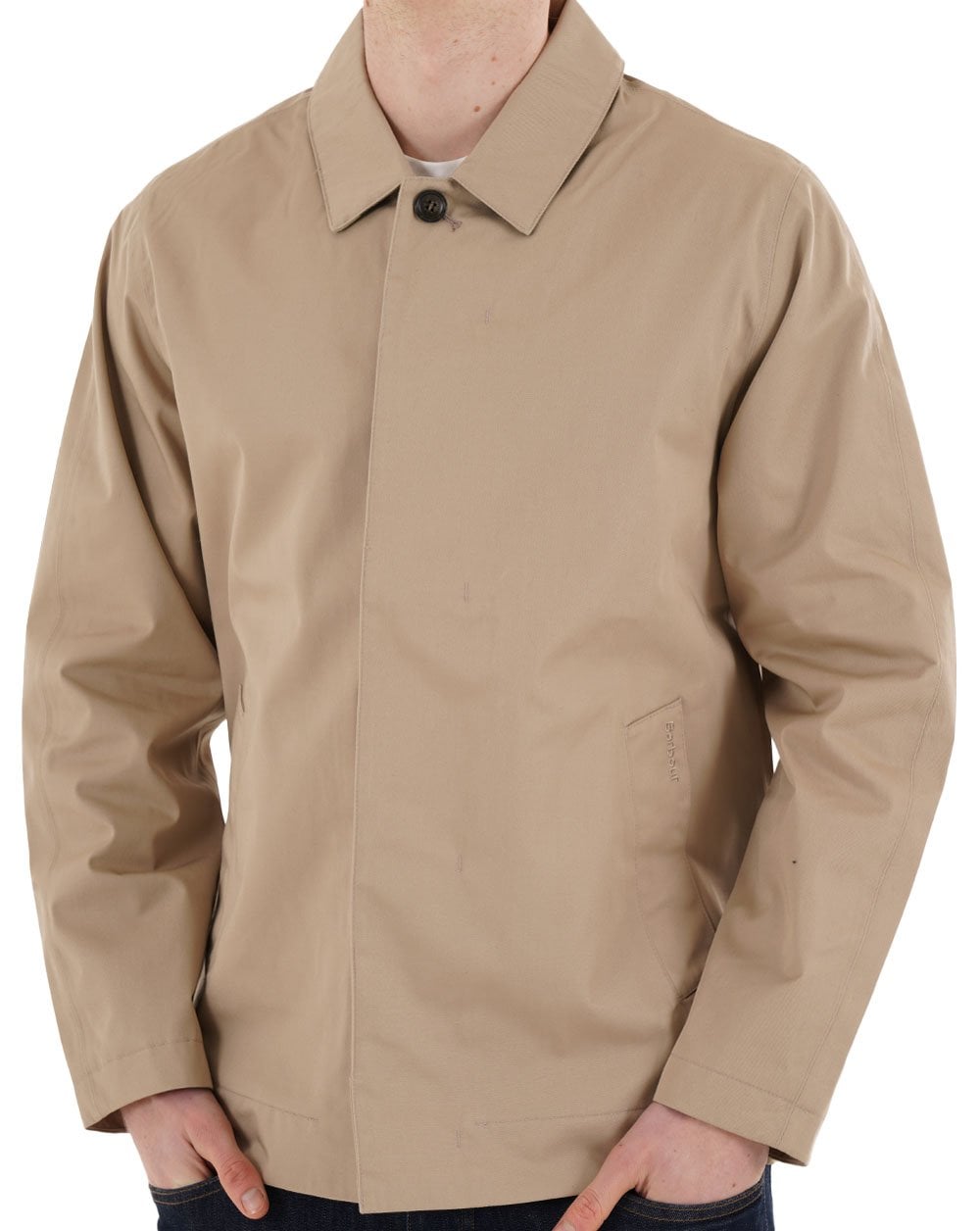 Barbour Short Rokig Wasserdichte Jacke Washed Stone/Highland Loch