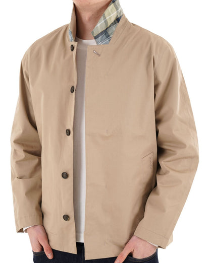 Barbour Short Rokig Wasserdichte Jacke Washed Stone/Highland Loch
