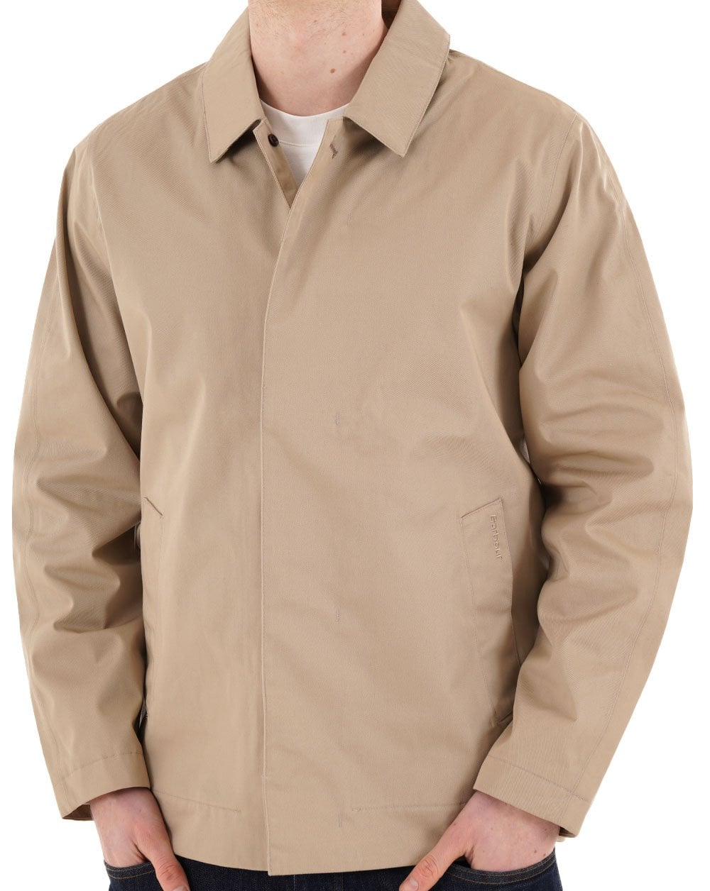 Barbour Short Rokig Wasserdichte Jacke Washed Stone/Highland Loch