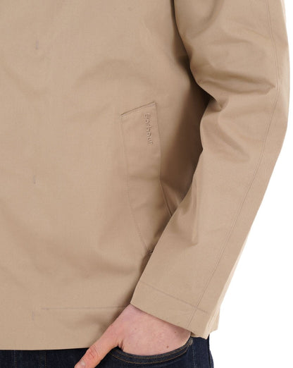 Barbour Short Rokig Wasserdichte Jacke Washed Stone/Highland Loch