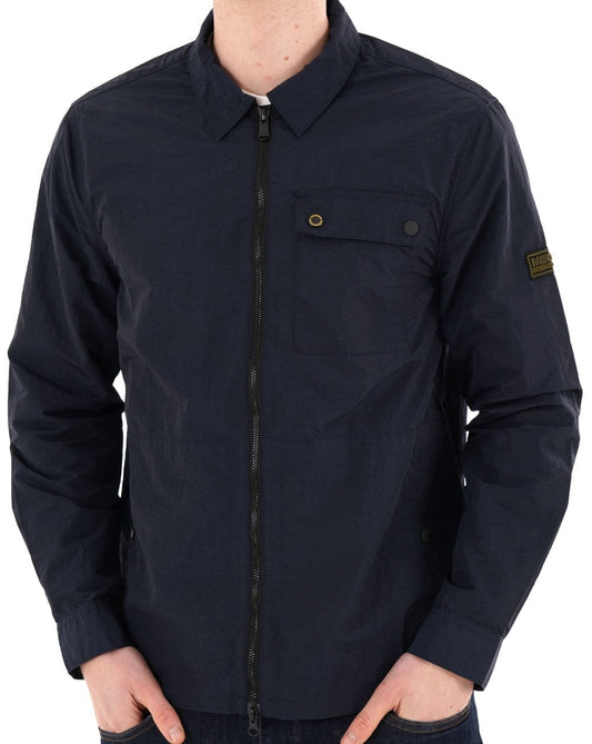 Barbour International Inline Overshirt Saphirblau