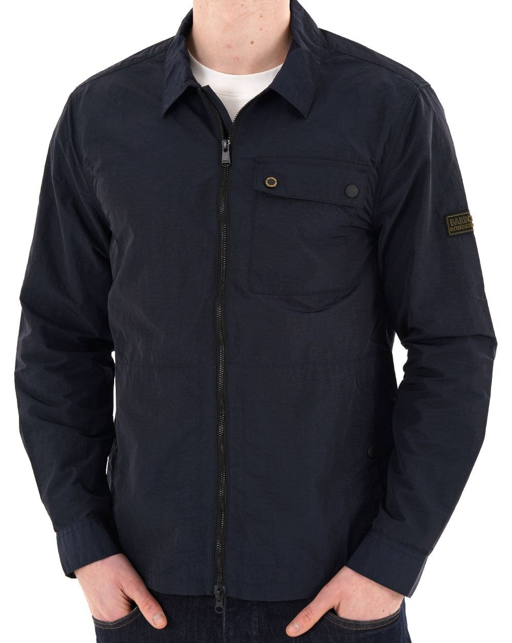Barbour International Inline Overshirt Saphirblau