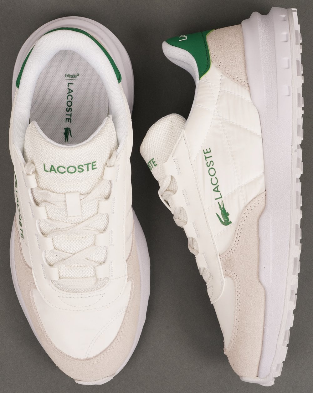 Lacoste Elite Active Evo Sneaker Weiß/Grün