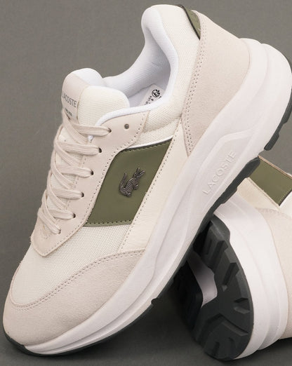 Lacoste Run Set Sneaker Off White/Khaki