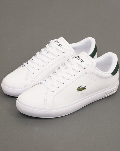 Lacoste Powercourt Sneaker Weiß/Dunkelgrün