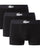 Lacoste Triple Pack Croc Trunks Black