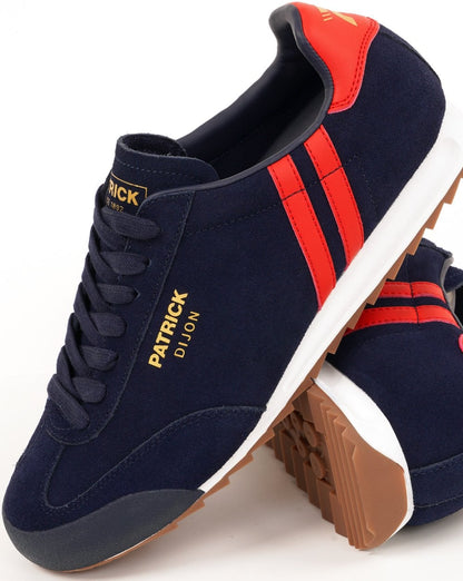 Patrick Dijon Sneaker, Marineblau/Rot