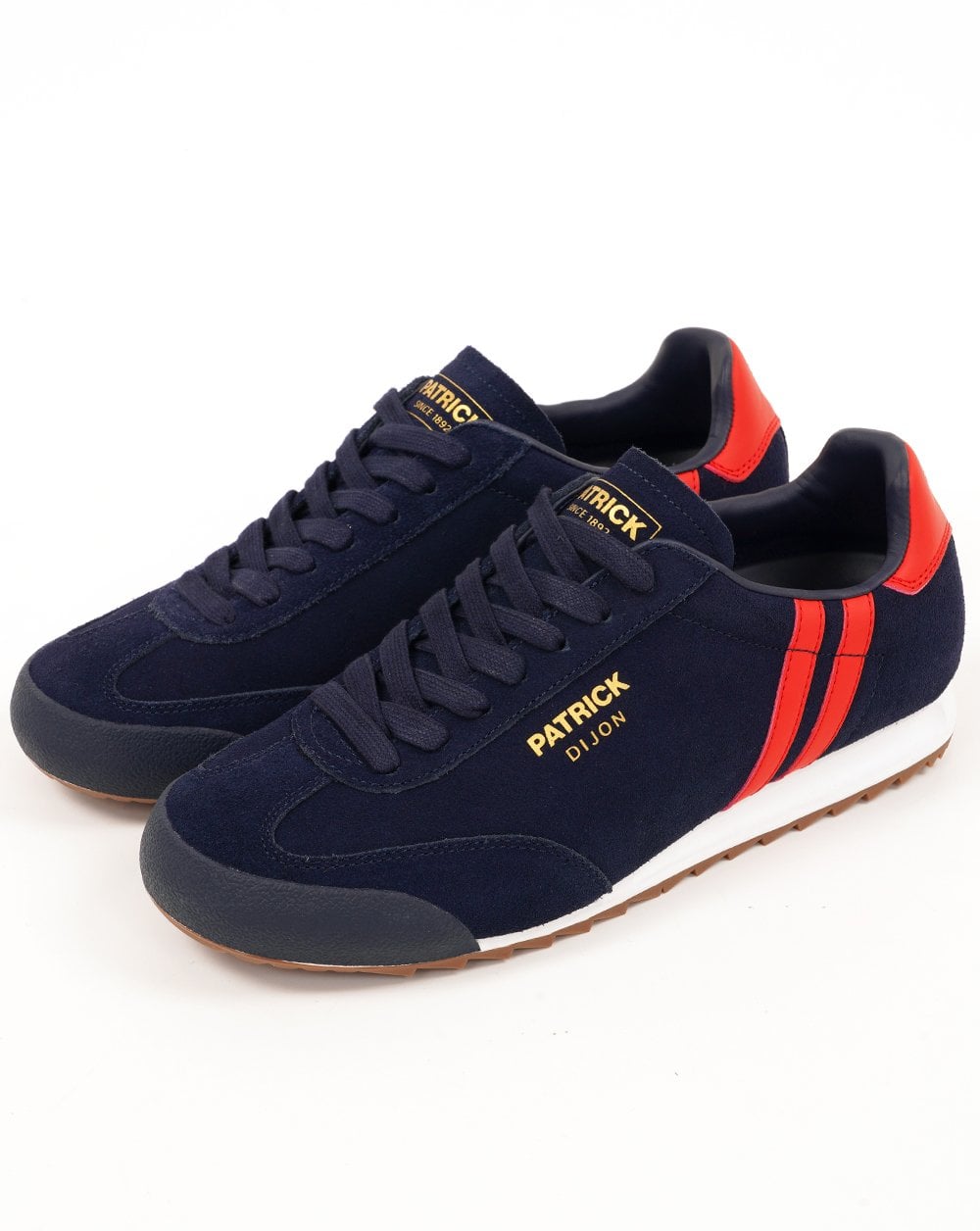 Patrick Dijon Sneaker, Marineblau/Rot