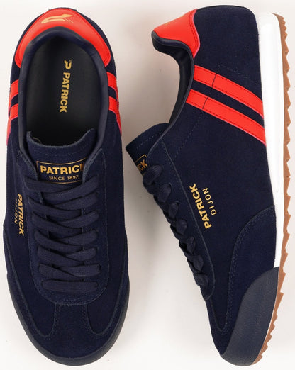 Patrick Dijon Sneaker, Marineblau/Rot