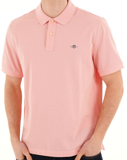 Gant Shield Piqué Polo Soft Pink