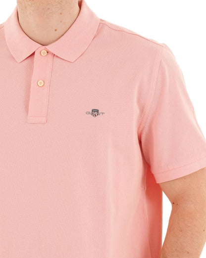 Gant Shield Piqué Polo Soft Pink