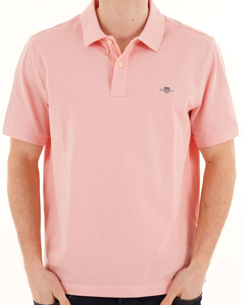Gant Shield Piqué Polo Soft Pink