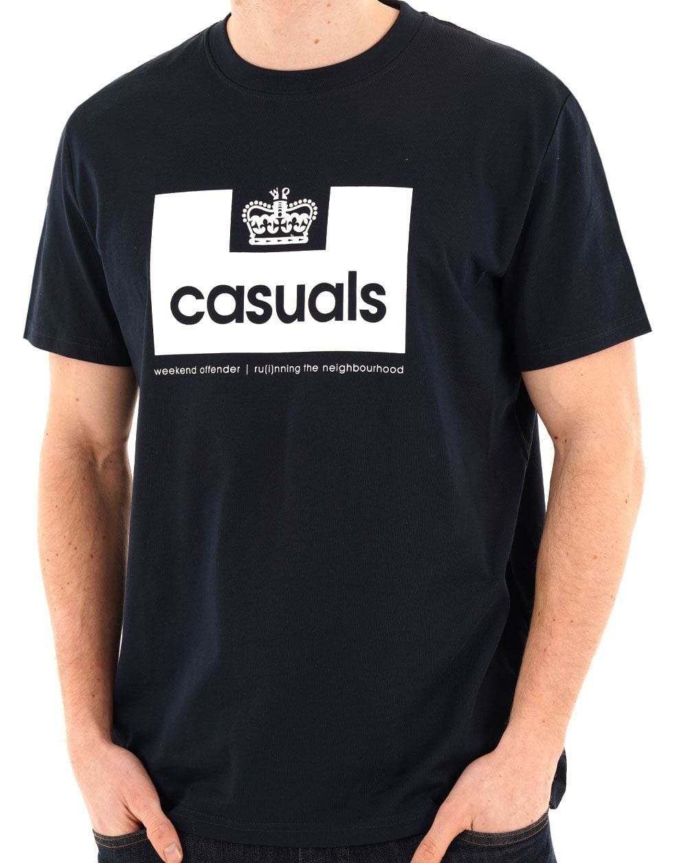 Weekend Offender Casuals City Series T-Shirt Marineblau