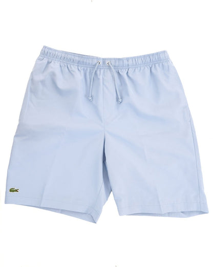 Lacoste Sport Diamond Shorts mit Kordelzug, Himmelblau