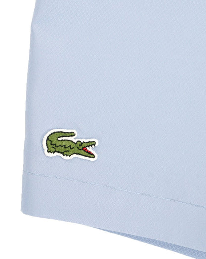 Lacoste Sport Diamond Shorts mit Kordelzug, Himmelblau