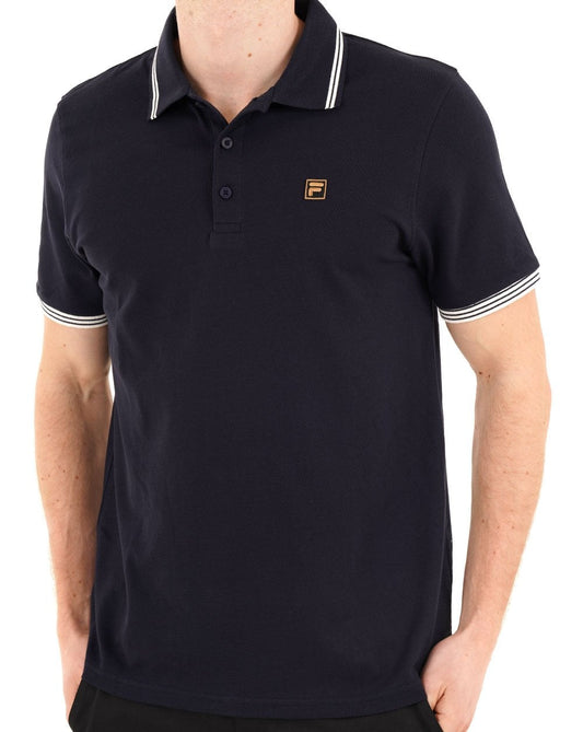 Fila Gold Soren Poloshirt Dunkelblau