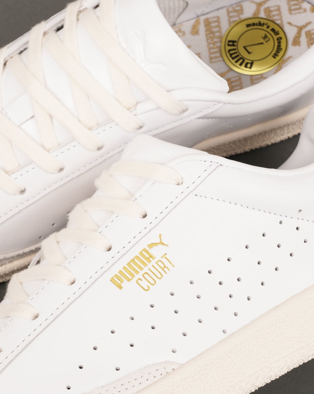 Puma Court Sneaker Weiß