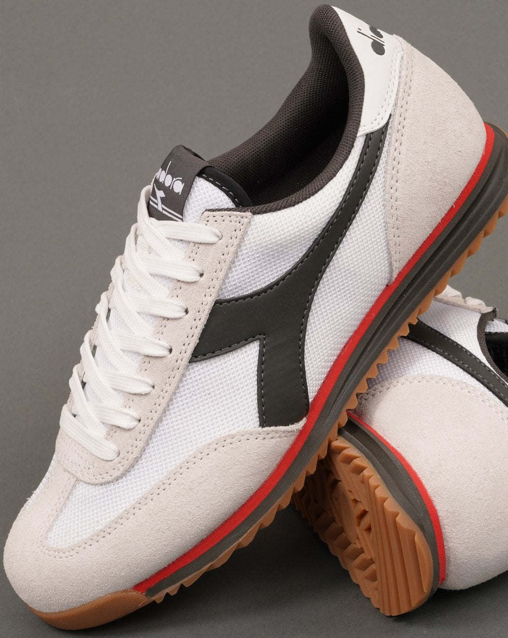Diadora Cross-Trainer Weiß Schwarz