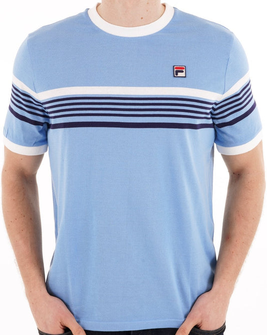 Fila Vintage James T-Shirt Vista Blau