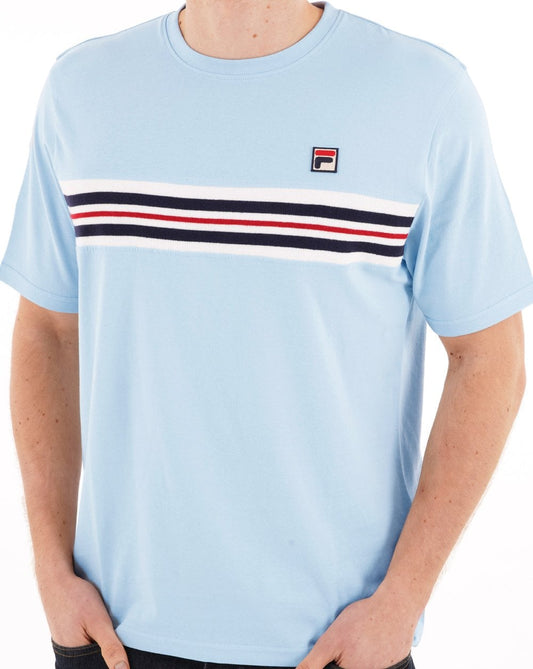 Fila Vintage Rico T-Shirt Himmelblau