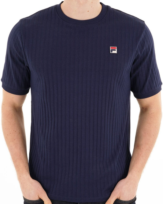 Fila Vintage Easton T-Shirt Marineblau