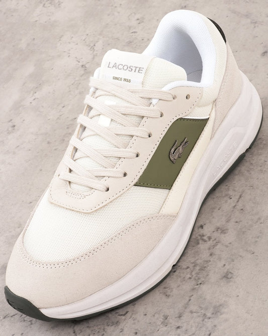Lacoste Run Set Sneaker Off White/Khaki