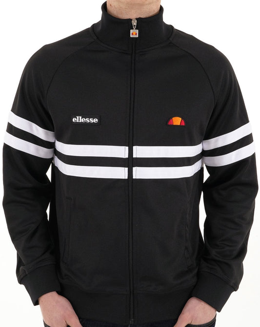 Ellesse Rimini Track Top Schwarz/Weiß